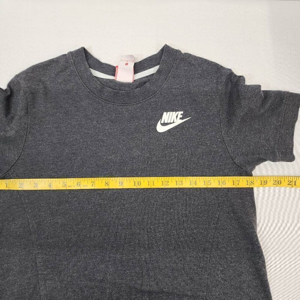 Nike Size Small CLC Crew Shirtsleeve Shirt casual Gym Fitness Athletic Grey - Picture 4 of 7